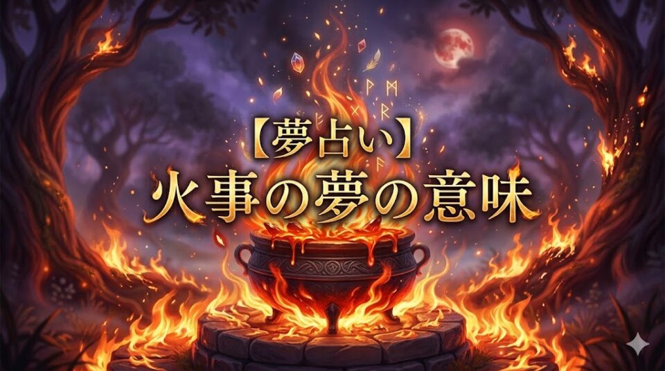 夢占い 火事の夢の意味 逃げる・消す・自分の家など45の暗示