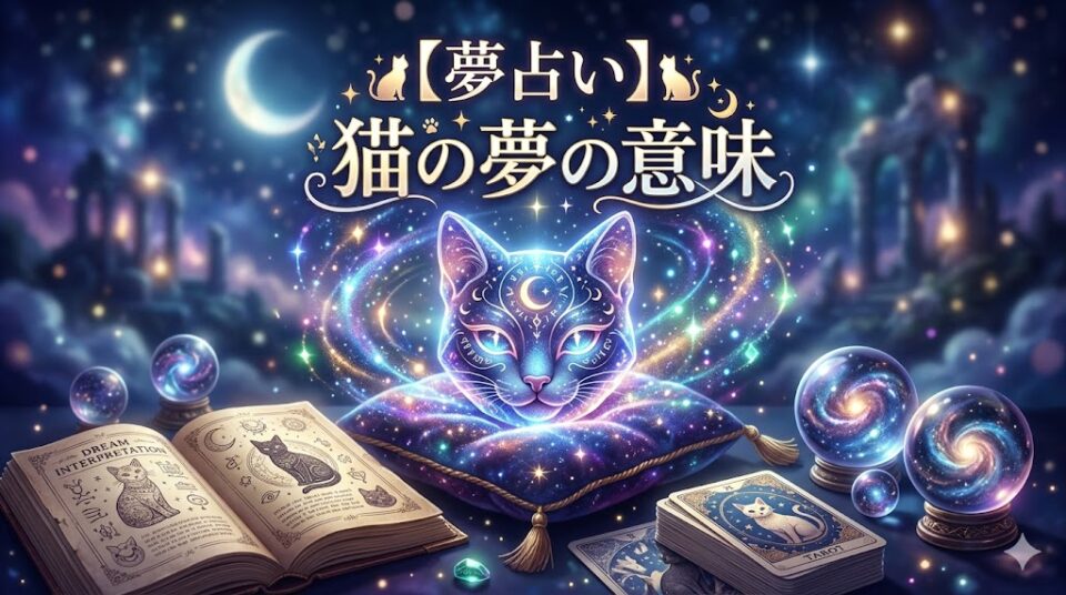 夢占い 猫の夢の意味 なつく・噛まれる・死ぬ・子猫など45の暗示