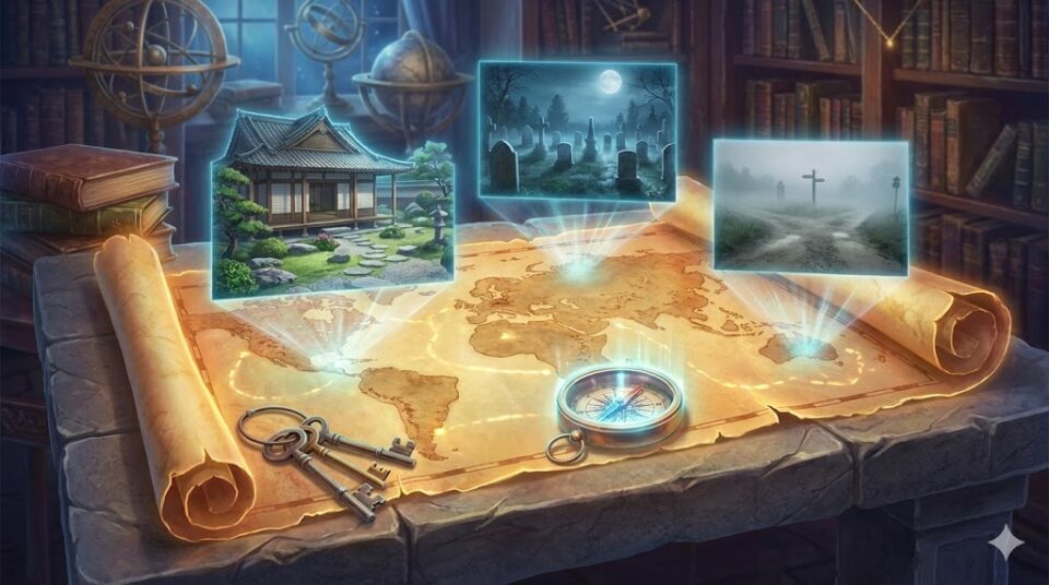 夢占い 祖父 場所 状況 古い地図から浮かび上がる実家や墓地のホログラム