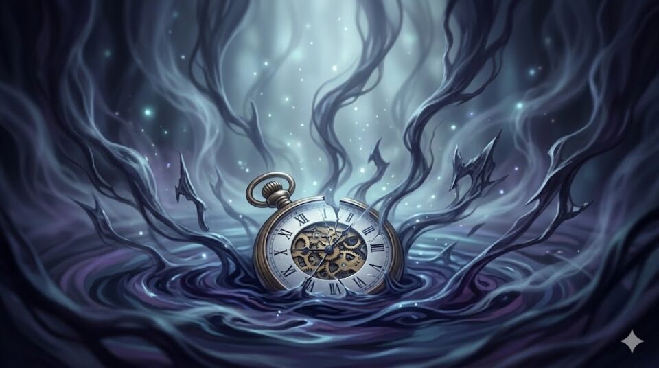 夢占い 起きた後も強い恐怖や不快感が残る理由 割れた懐中時計 螺旋階段 影の霧