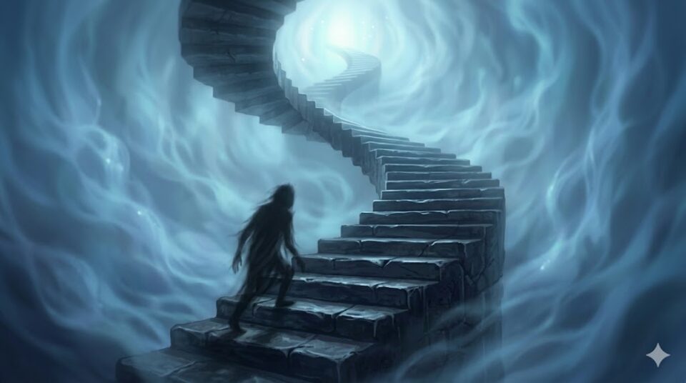 夢占い 元彼 ストーカー 何度も見る理由 螺旋階段 無限 影 強い光 強い不安