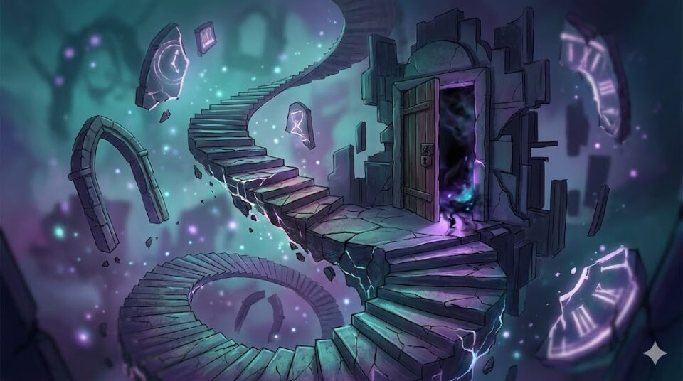 【場所・状況別】怖い夢の意味 歪んだ螺旋階段