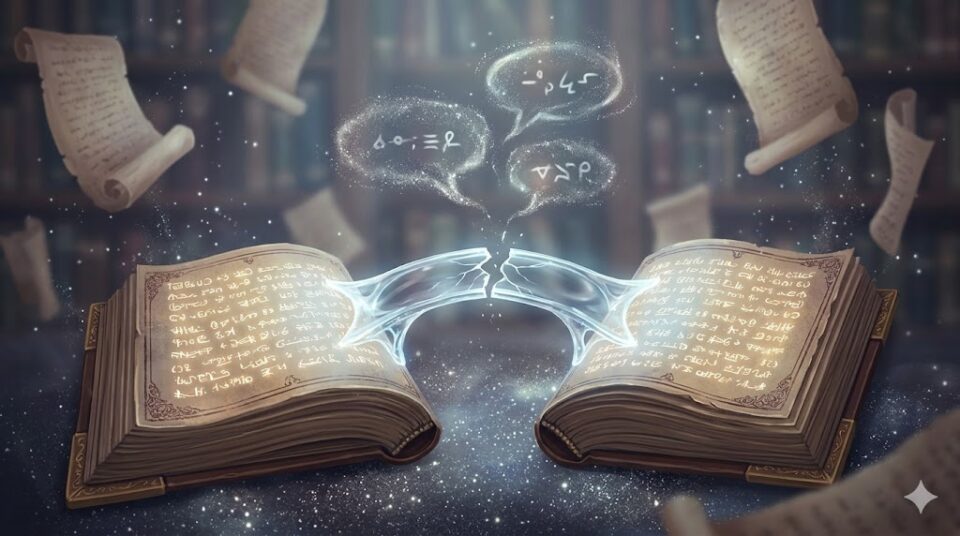 夢占い 彼氏に振られる夢 理由 原因 言葉のすれ違い 古代の石板に刻まれたすれ違いの記号のイラスト