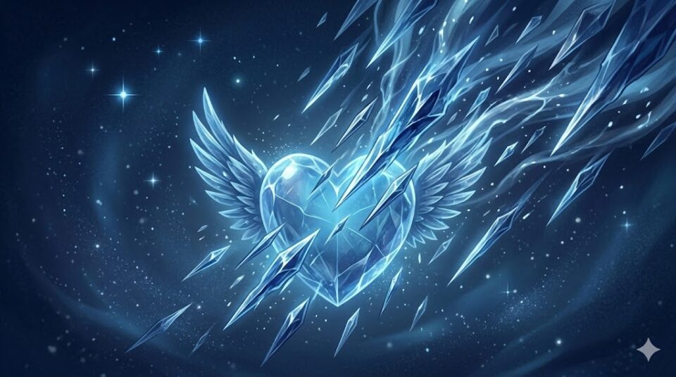 彼氏に怒られる夢 シチュエーション 受動的な感情受け止め 幻想的なデジタルアート。