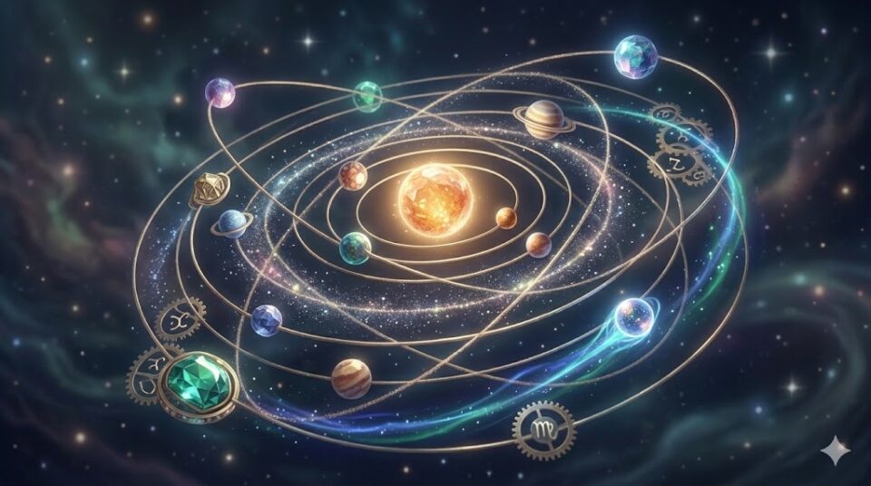 彼氏が知らない人 夢を何度も見る 背景 幻想的なデジタルアート。