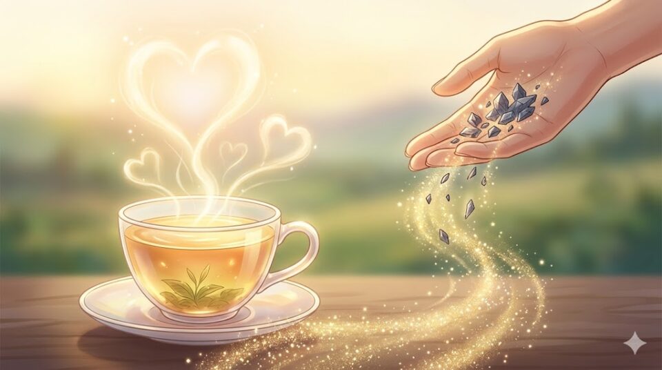 脈なしの落ち込みを優しく手放す過ごし方を表現