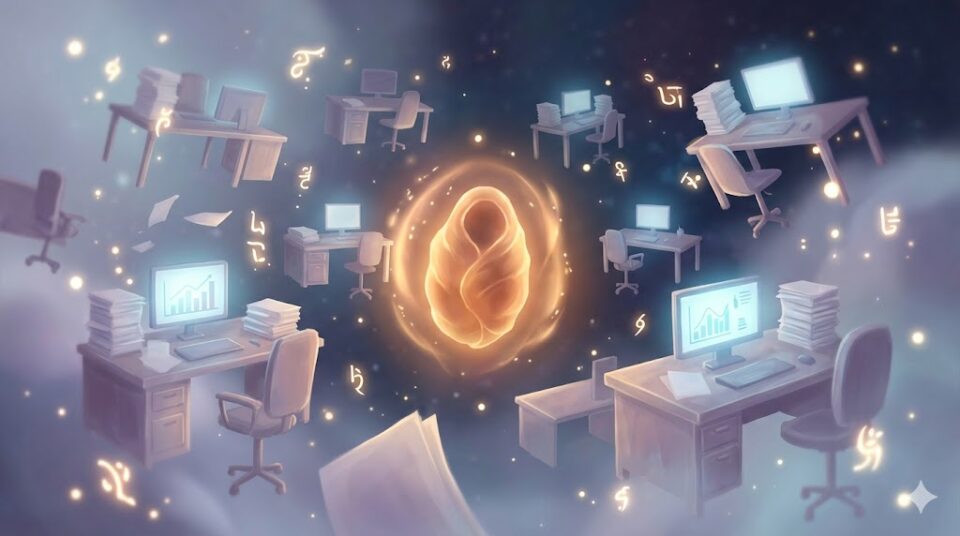 夢占い 上司に抱きしめられる夢 象徴 場所・空間 宙に浮く机や椅子