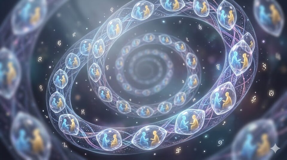 夢占い 上司と話す夢 象徴 何度も見る理由 無限ループするらせん回廊に連なる繰り返しの対話