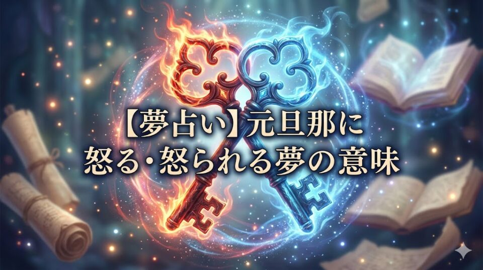夢占い 元旦那 怒る 怒られる 夢の意味 絡み合った赤い炎と青い光