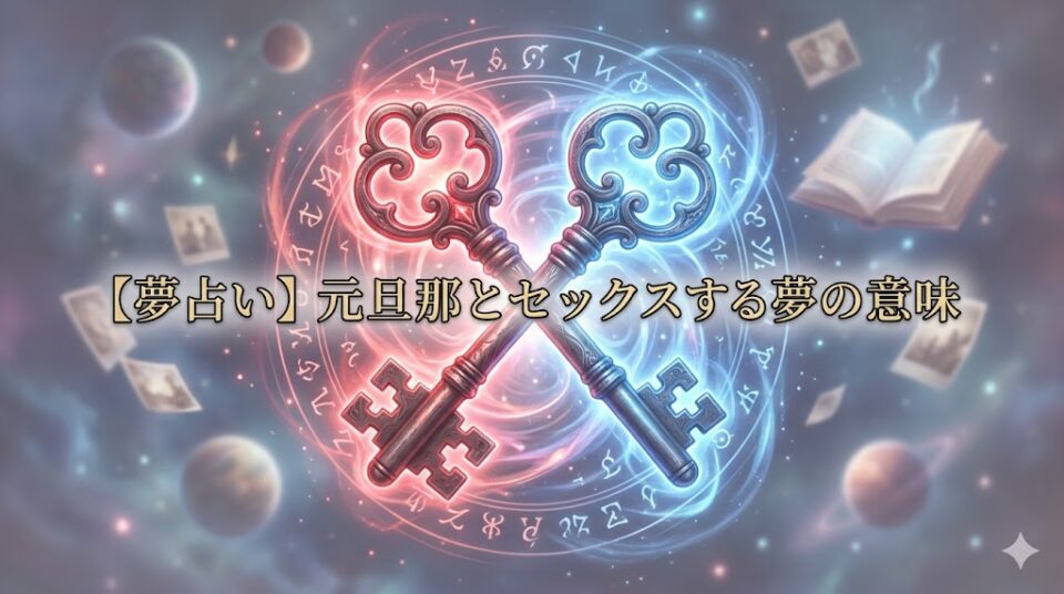 夢占い 元旦那 セックス 意味 絡み合った二匹の龍と鍵が燃え盛るエネルギー