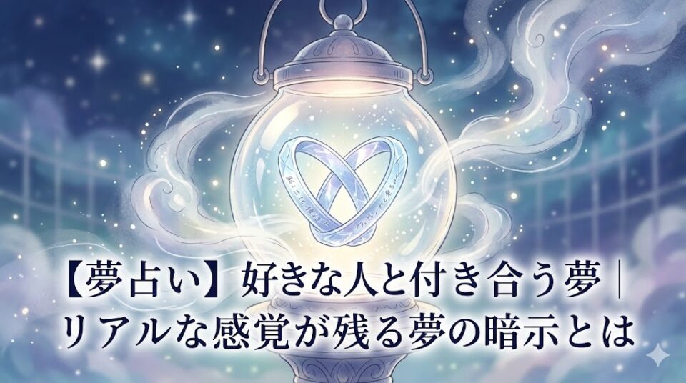 夢占い 好きな人と付き合う夢 リアルな感覚 願望の投影と現実の距離感を象徴する、二本の光り輝く指輪