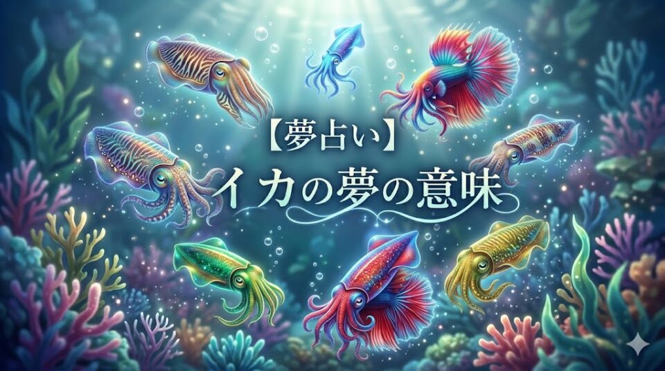 夢占い イカの夢の意味 釣る・さばく・イカ焼きなど30の暗示